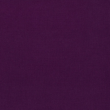 Kona Cotton Solid in Eggplant - K001-1133