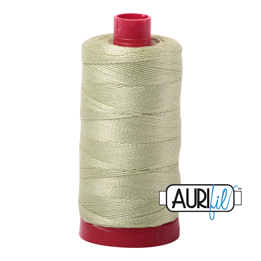 Aurifil 50 wt cotton thread, 1300m, Light Avocado (2886)