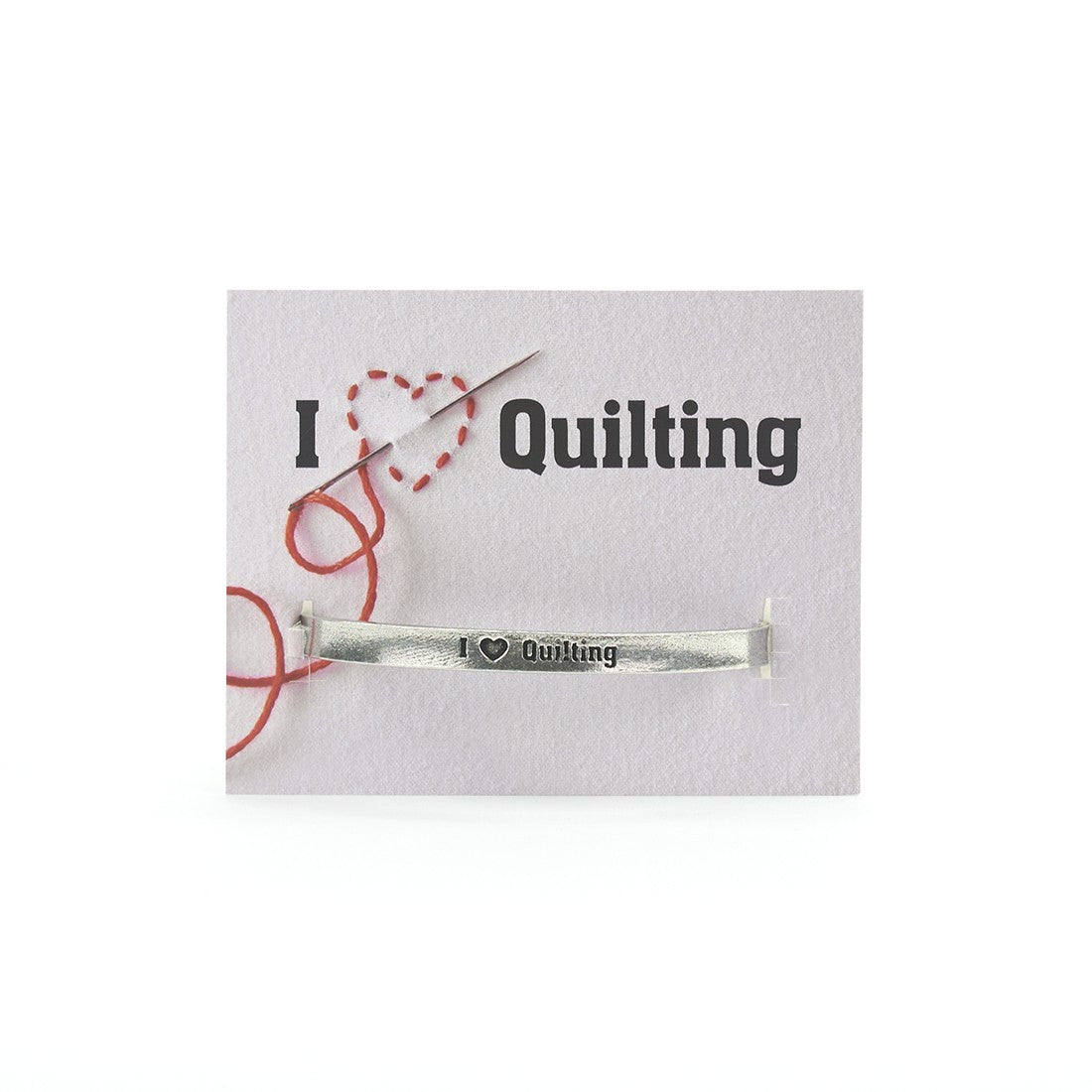 Quotable Cuffs - I Heart Quilting - PCCF-IHQ