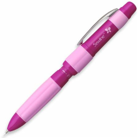 Sewline Fabric Pencil Trio - White/Black/Pink